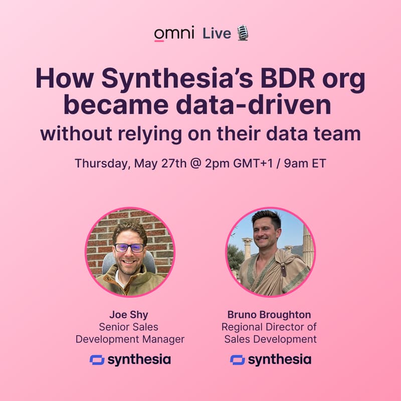 Cover Image for How Synthesia’s BDR org became data-driven