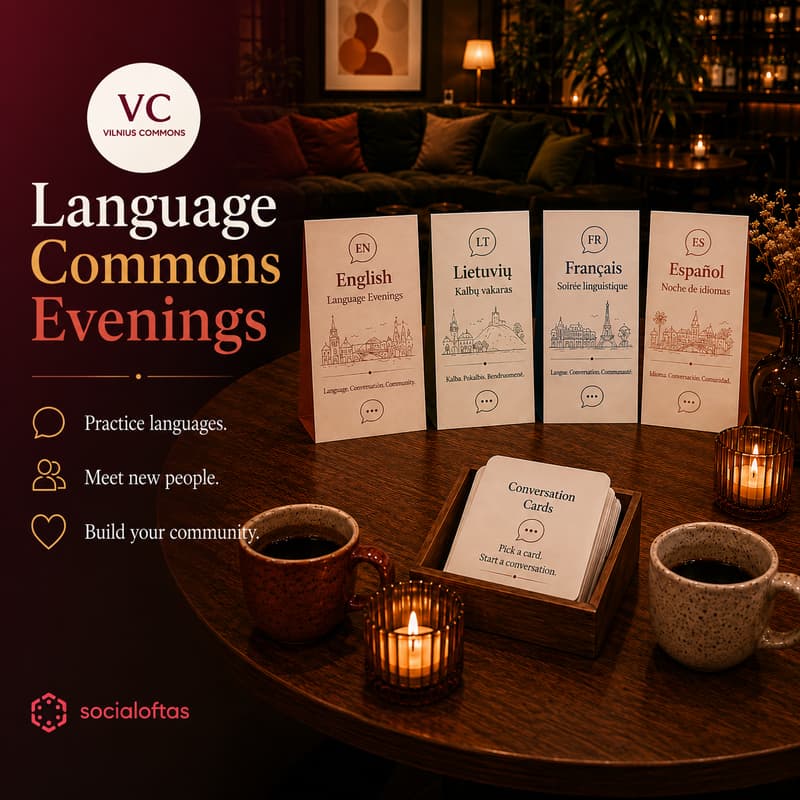 Cover Image for Language Commons Evenings