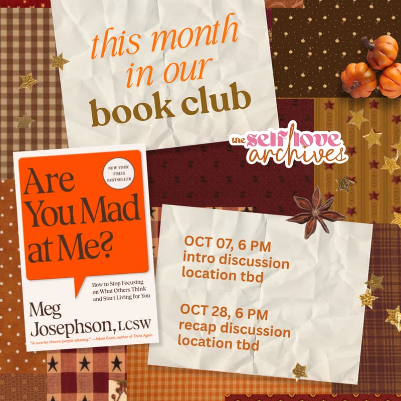 Cover Image for october self-love book club recap meet-up