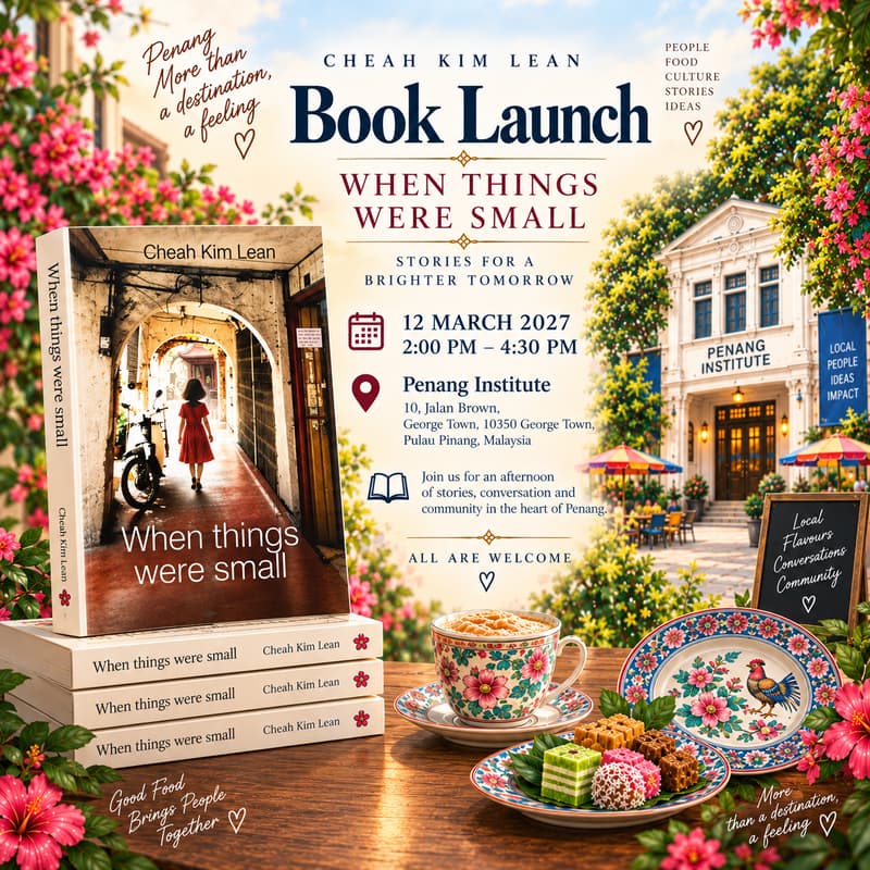 Cover Image for [Book Launch] When Things Were Small