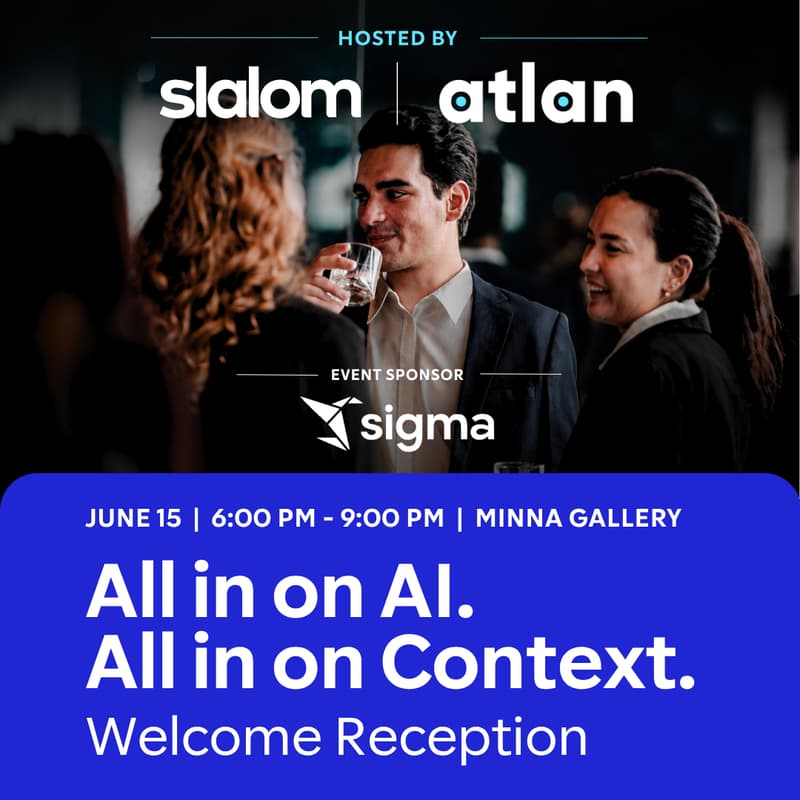 Cover Image for All in on AI. All in on Context. Welcome Reception