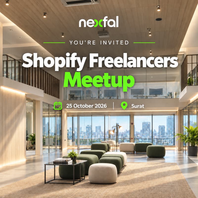 Cover Image for Shopify Freelancers Meetup : Nexfal