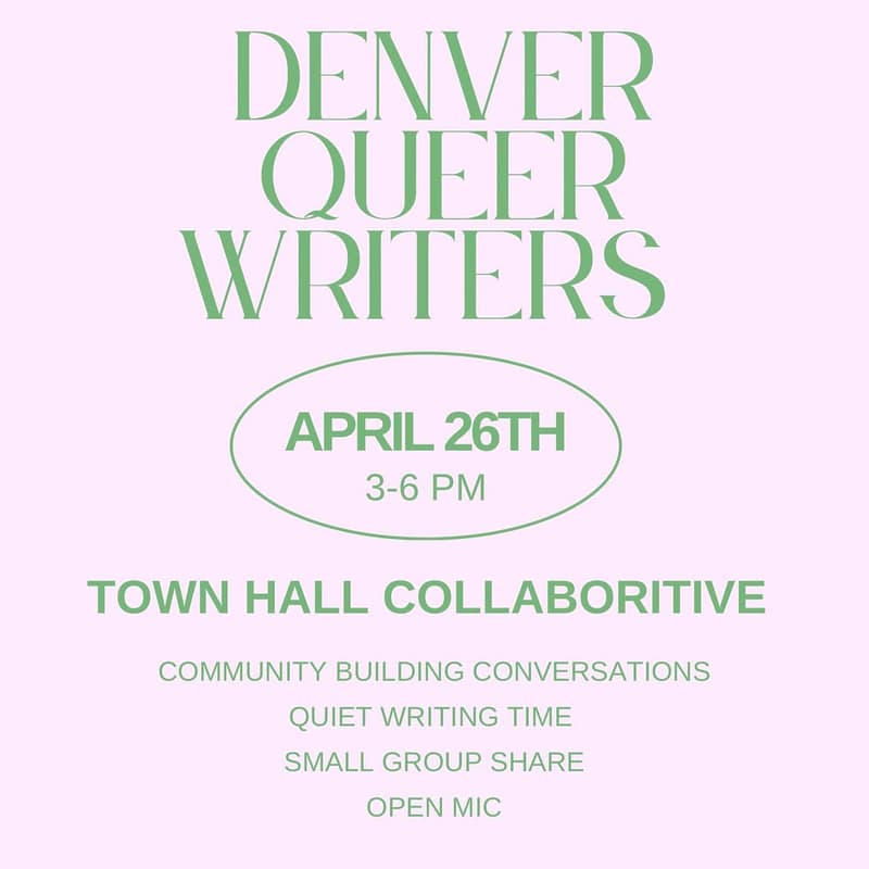Cover Image for Denver Queer Writters @ Town Hall Collaborative