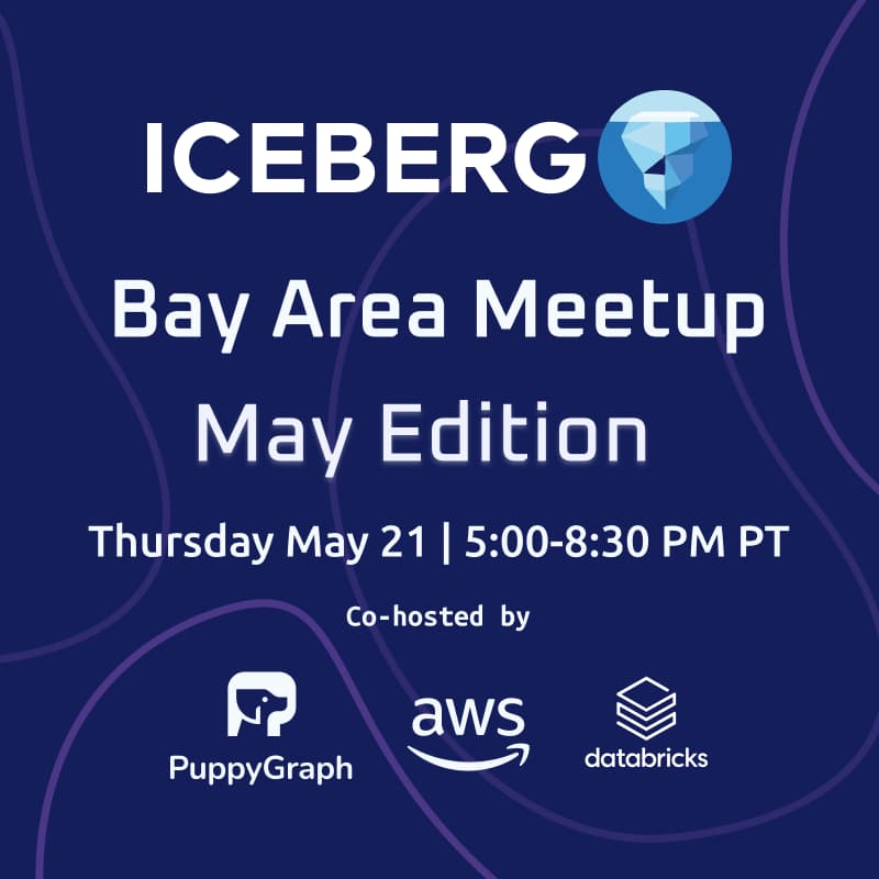 Cover Image for Apache Iceberg™ Bay Area Meetup: May Edition
