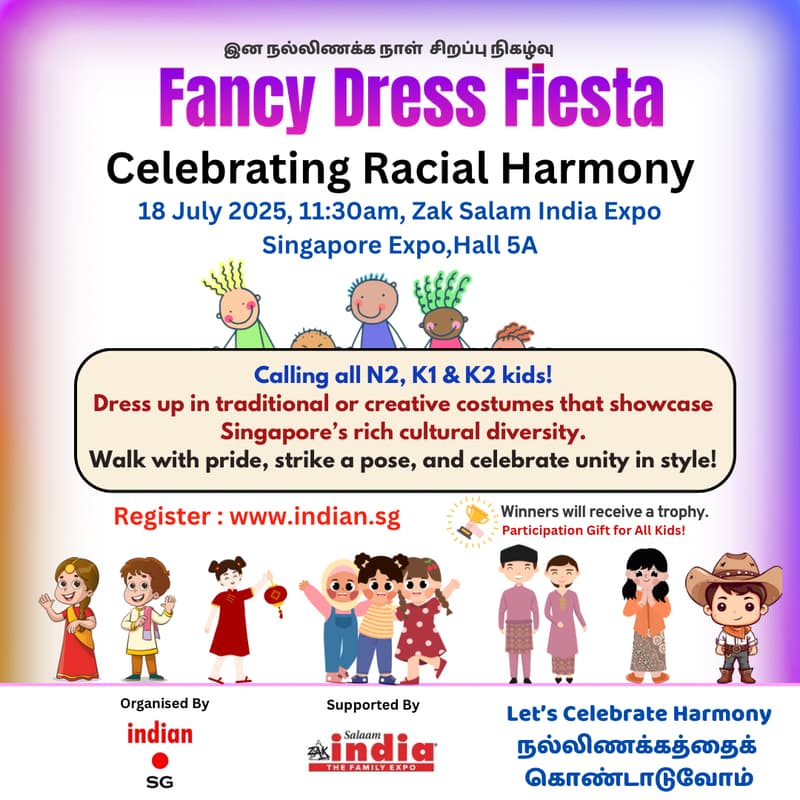 Cover Image for Fancy-Dress Fiesta – Celebrating Racial Harmony!