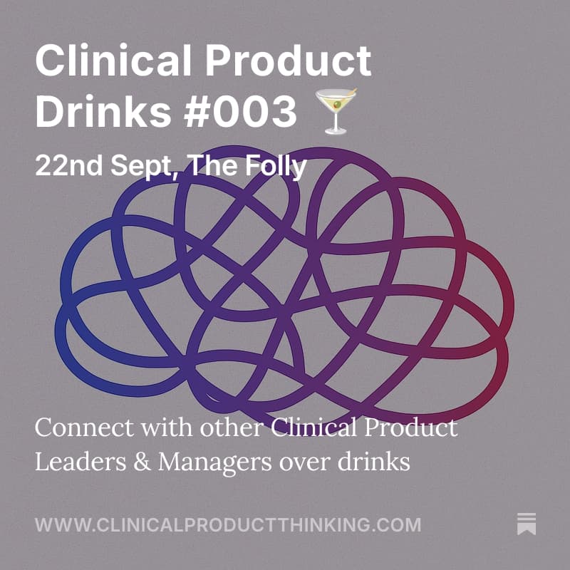 Cover Image for Clinical Product Drinks #003 🍸
