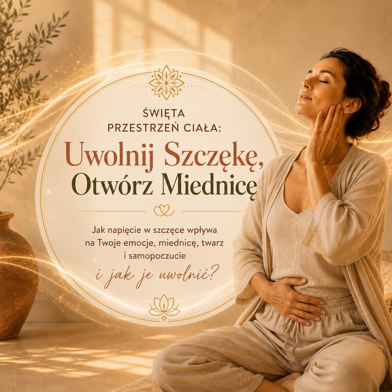 Cover Image for Święta Przestrzeń Ciała: Uwolnij Szczękę, Otwórz Miednicę