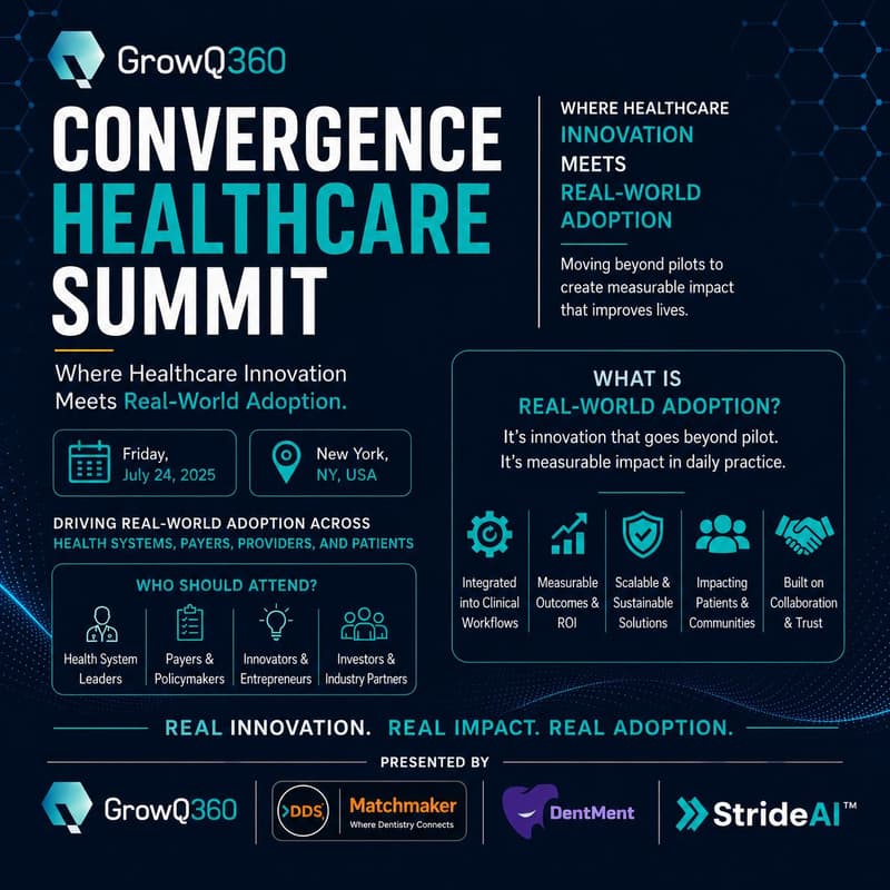 Cover Image for Convergence Health Summit NYC Where Healthcare Innovation Meets Real-World Adoption