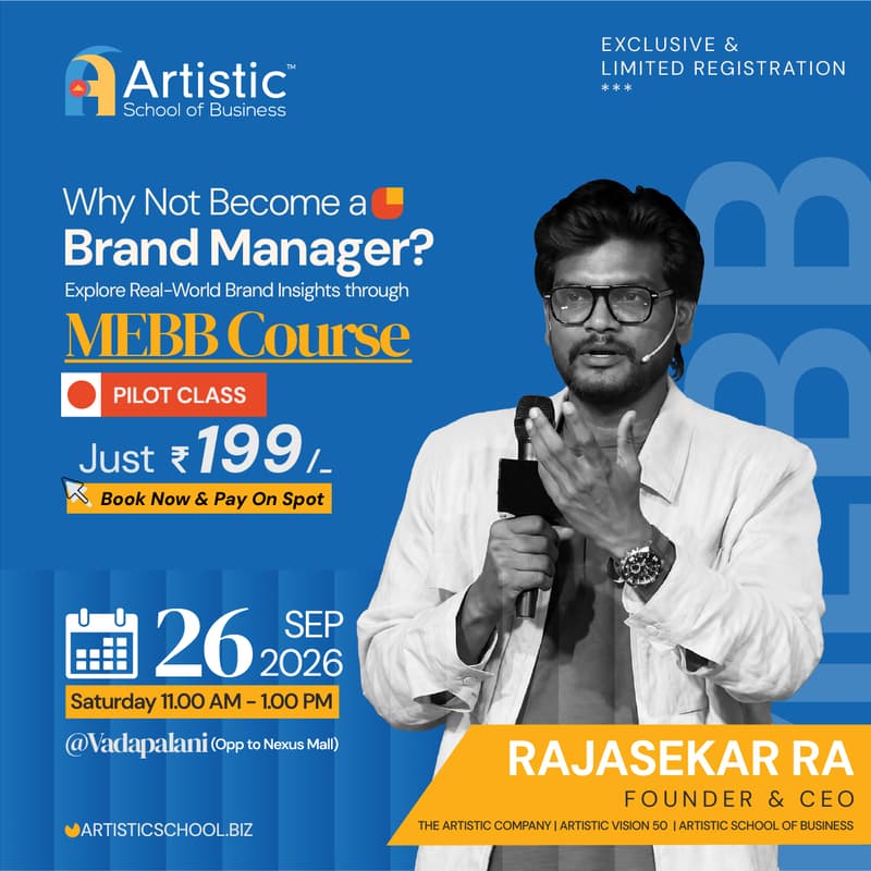 Cover Image for Live Masterclass to become a Brand Manager
