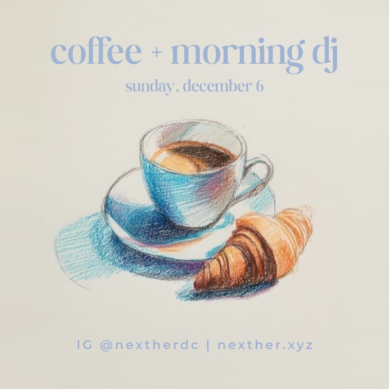 Cover Image for coffee + morning dj