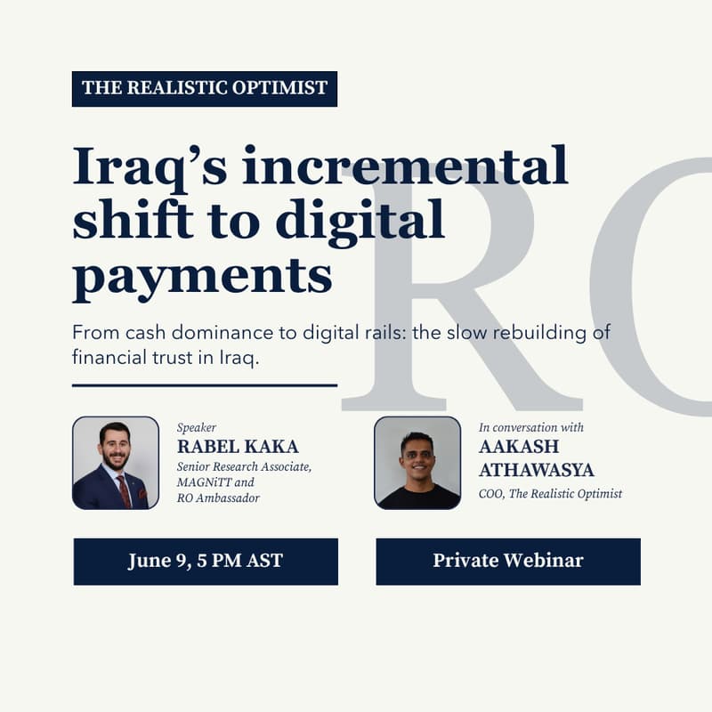 Cover Image for Iraq’s incremental shift to digital payments | RO Webinar
