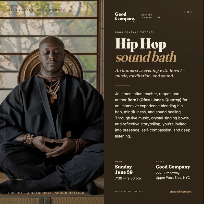 Cover Image for Hip Hop Sound Bath