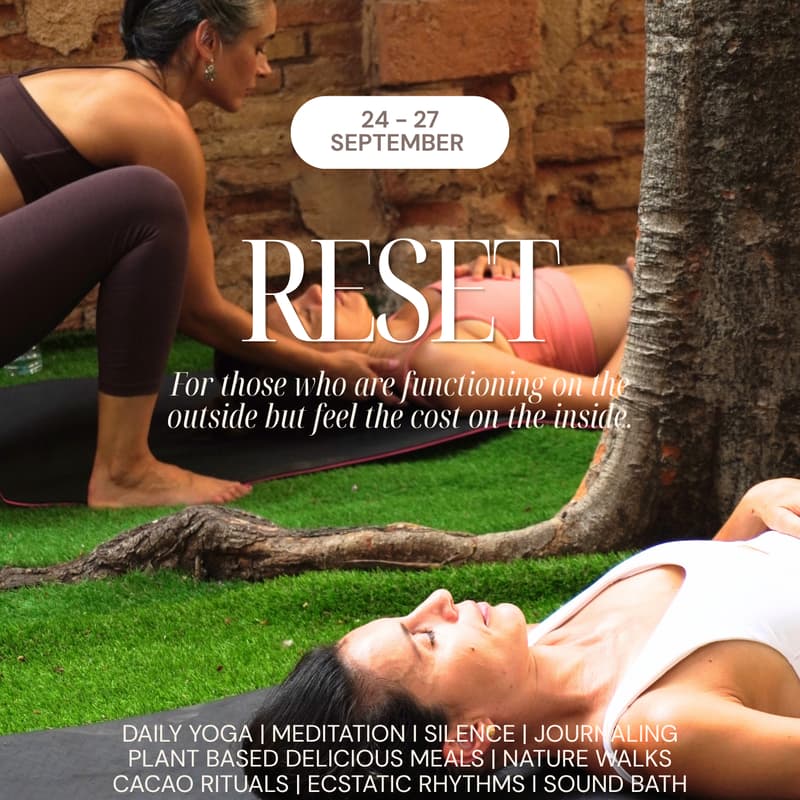 Cover Image for RESET retreat — Nervous System & Sustainable Performance Retreat