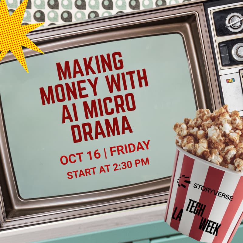 Cover Image for Making Money with AI Micro Drama