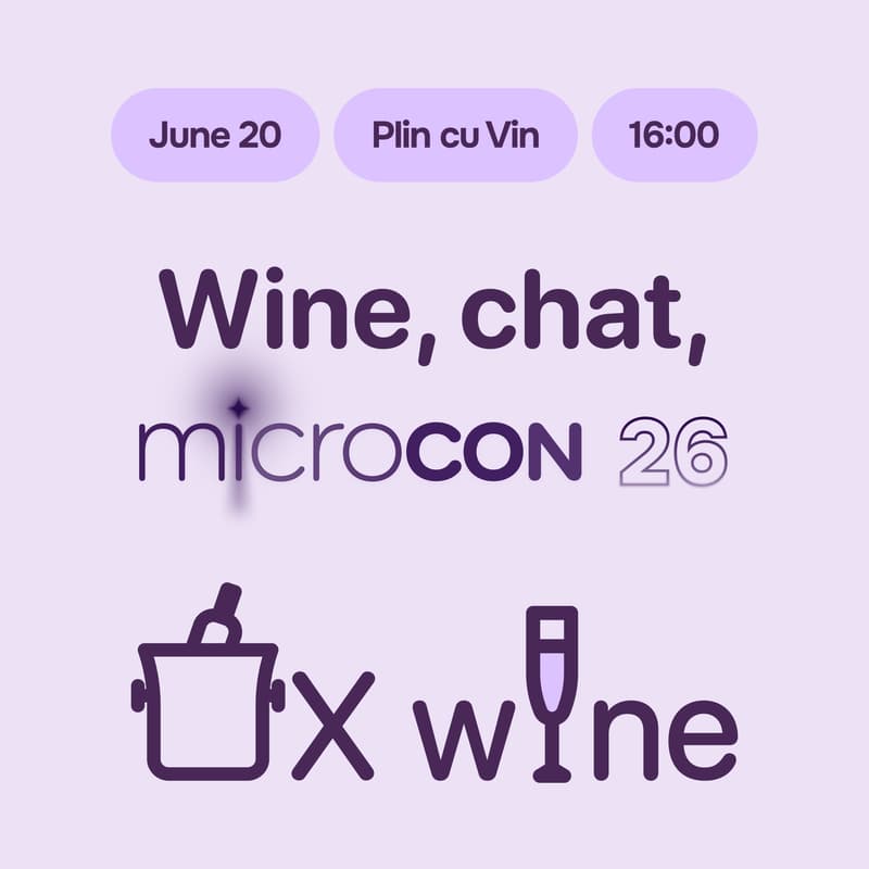 Cover Image for 🍷 UX wine: Celebrating microCON 26