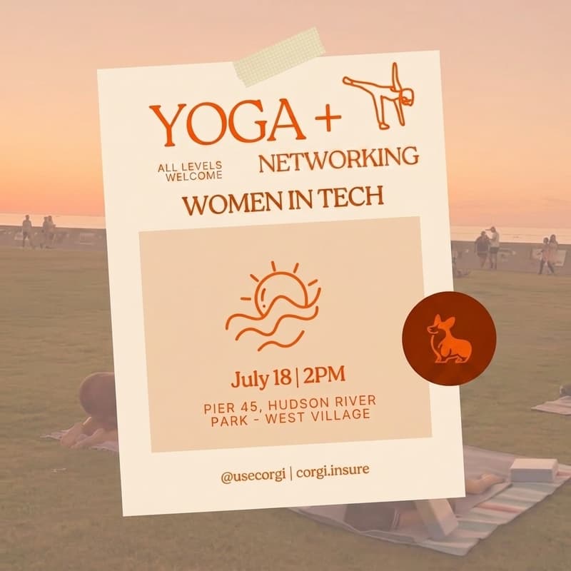 Cover Image for Women in Tech - Yoga + Networking