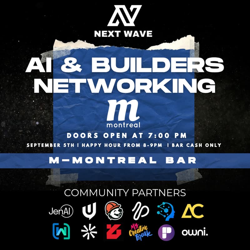 Cover Image for Next Wave Presents: AI & Builders Networking