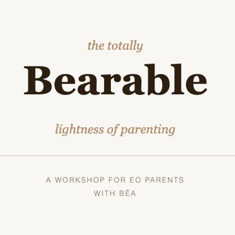 Cover Image for The Totally Bearable Lightness of Parenting