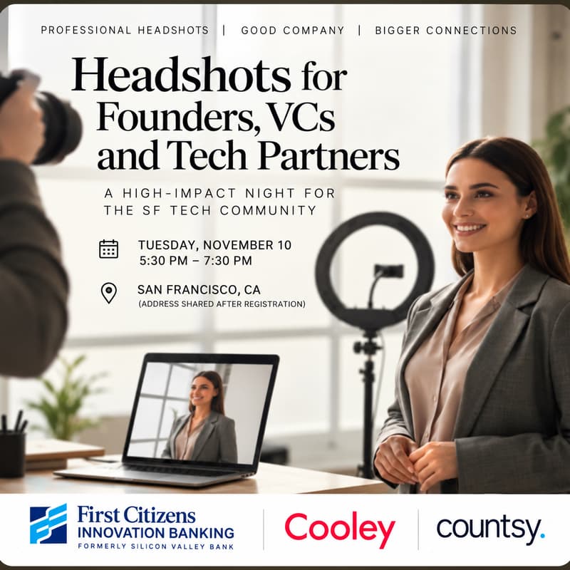 Cover Image for Headshots for Founders, VCs and Tech Partners!