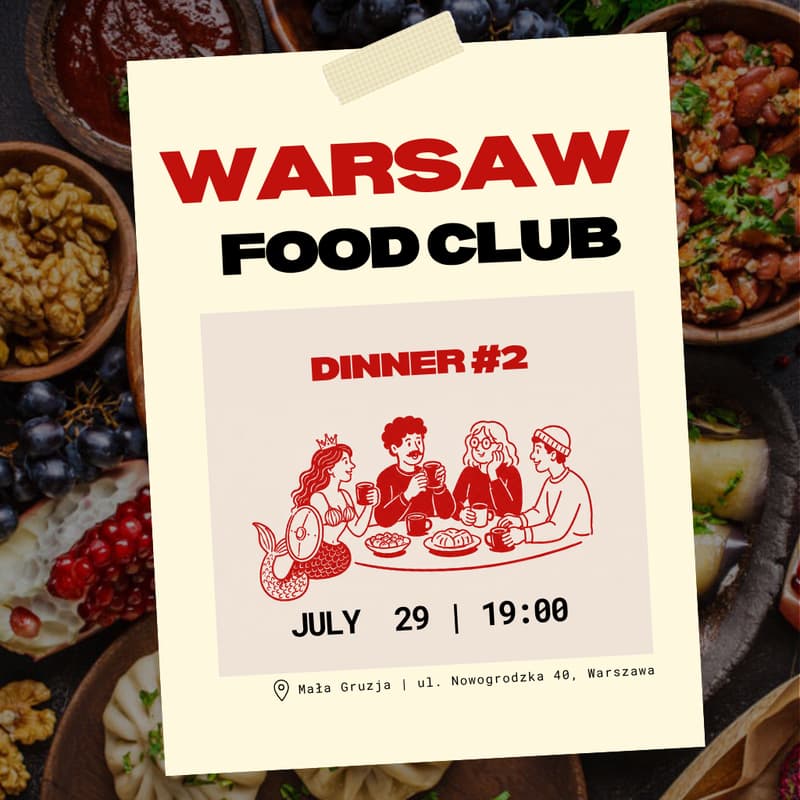 Cover Image for Warsaw Food Club: Dinner 2