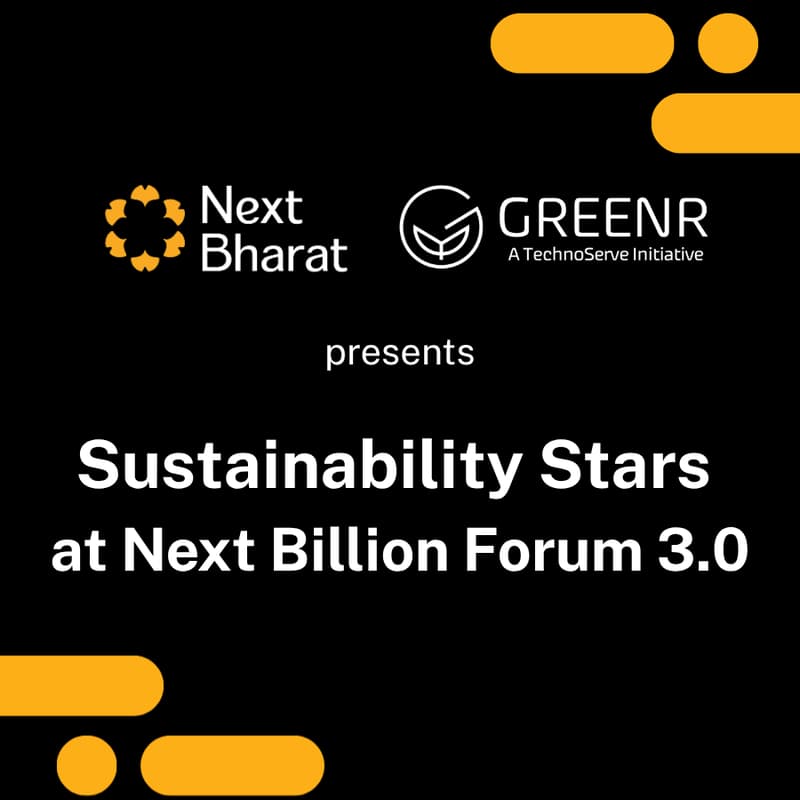 Cover Image for Impact & Sustainability Stars @ Next Billion Forum 3.0
