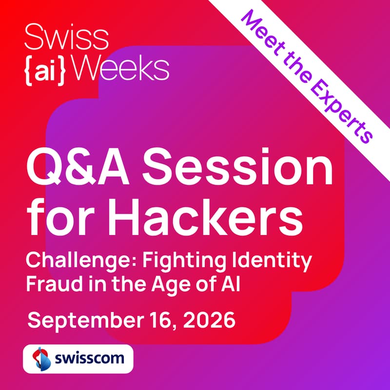 Cover Image for Q&A Session for Hackers by Swisscom