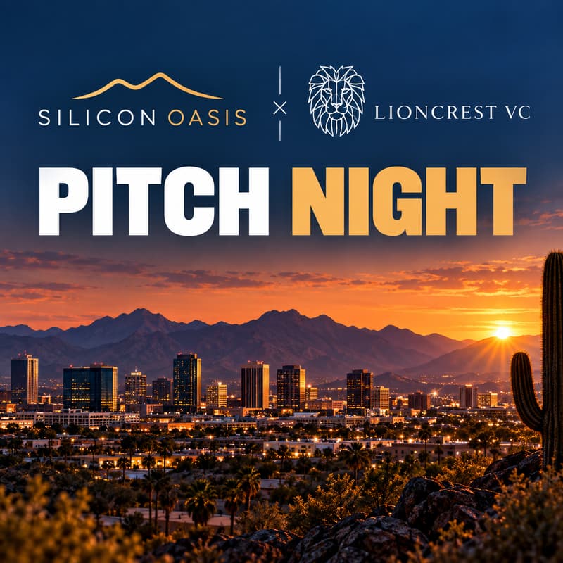 Cover Image for Silicon Oasis Pitch Night with Lioncrest VC