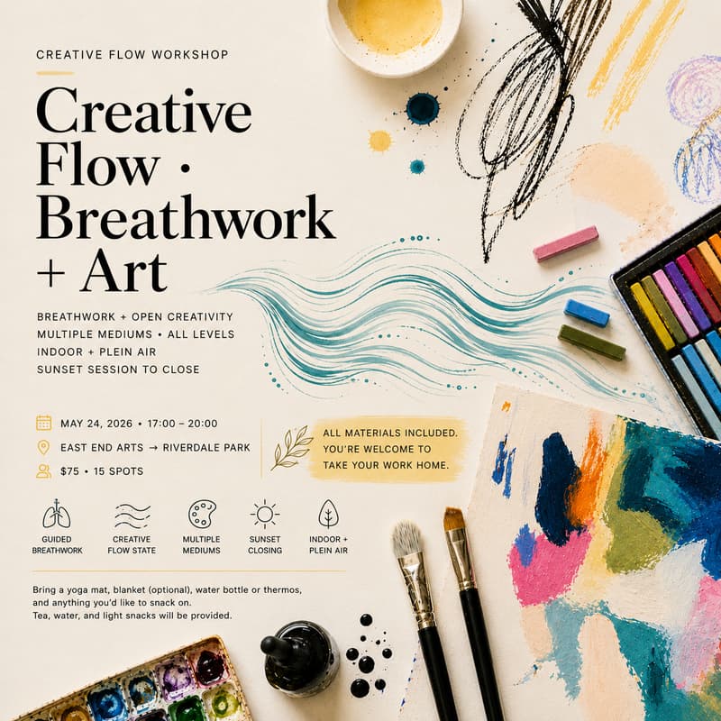 Cover Image for CREATIVE FLOW WORKSHOP