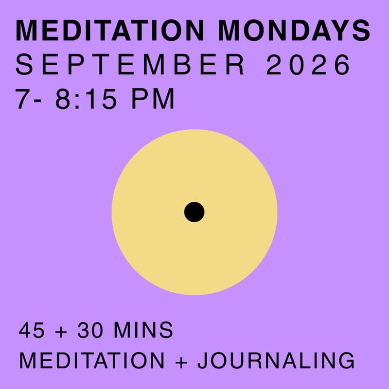 Cover Image for Meditation Mondays #4