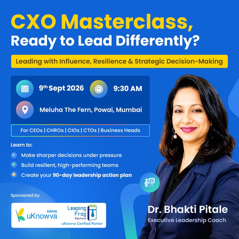 Cover Image for CXO Masterclass: Ready to Lead Differently?
