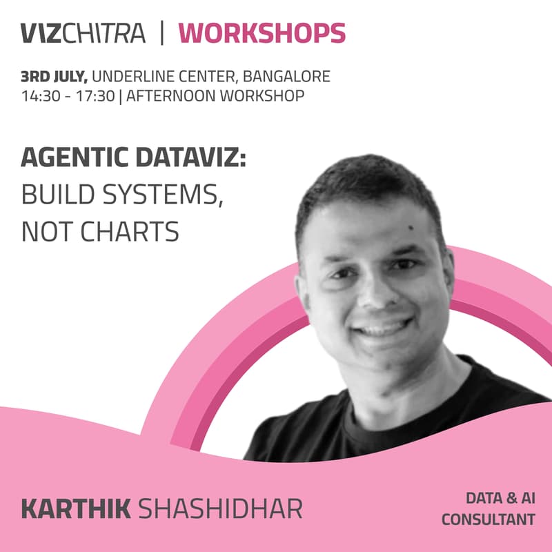 Cover Image for Agentic DataViz: Build Systems, Not Charts | VizChitra 2026