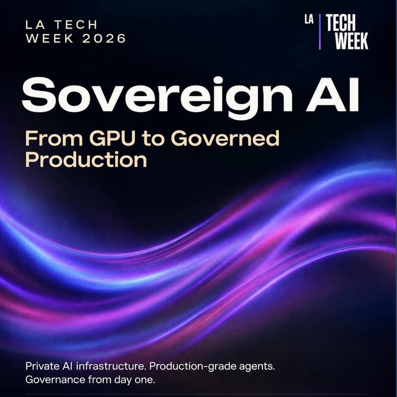 Cover Image for Sovereign AI : From GPU to Governed Production