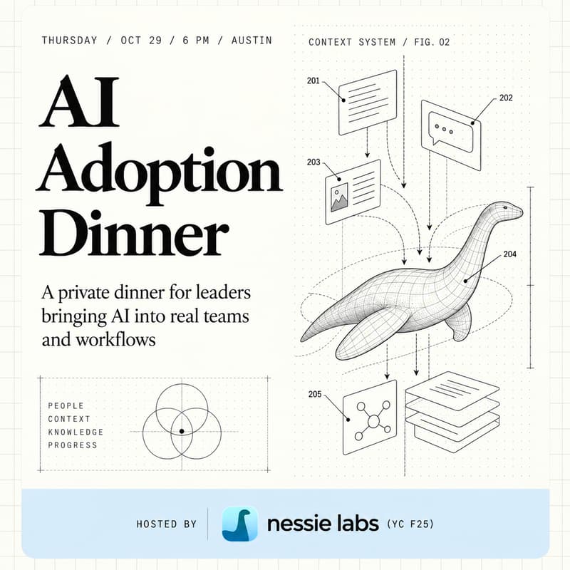 Cover Image for AI Practitioners Dinner by Nessie Labs | Austin