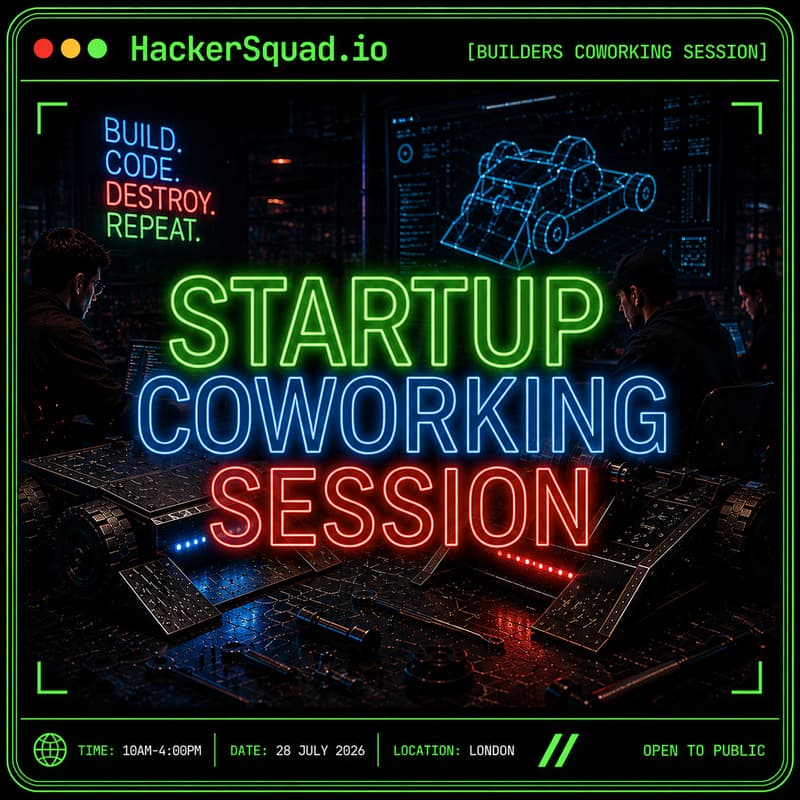 Cover Image for Pre-Hack Coworking at Oneder - The Calm Before the Combat