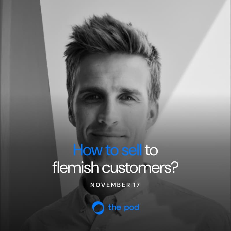 Cover Image for Sales Circle - How to sell to flemish customers?