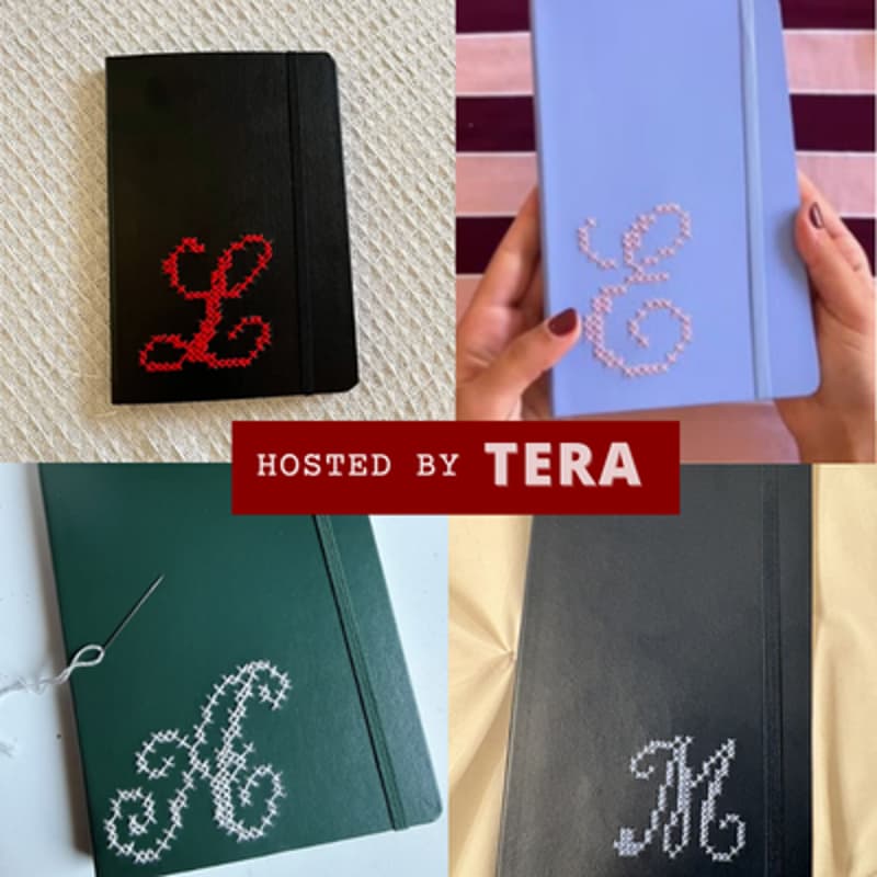 Cover Image for Sip & Stitch: Monogram Your Moleskine