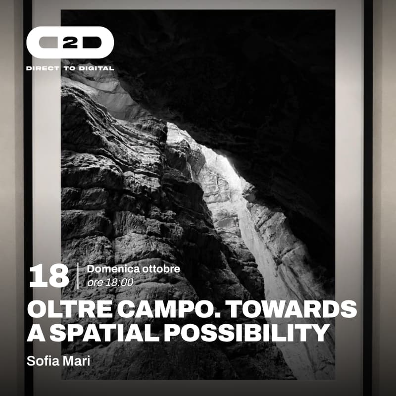 Cover Image for OLTRE CAMPO. TOWARDS A SPATIAL POSSIBILITY (Sofia Mari)