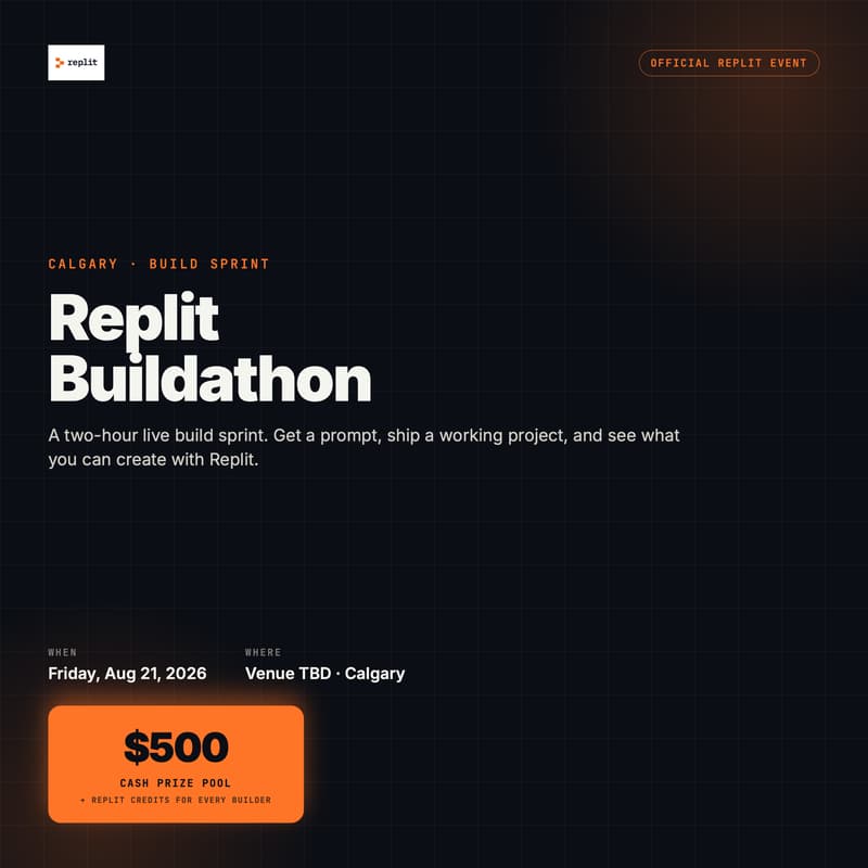 Cover Image for Replit buildathon