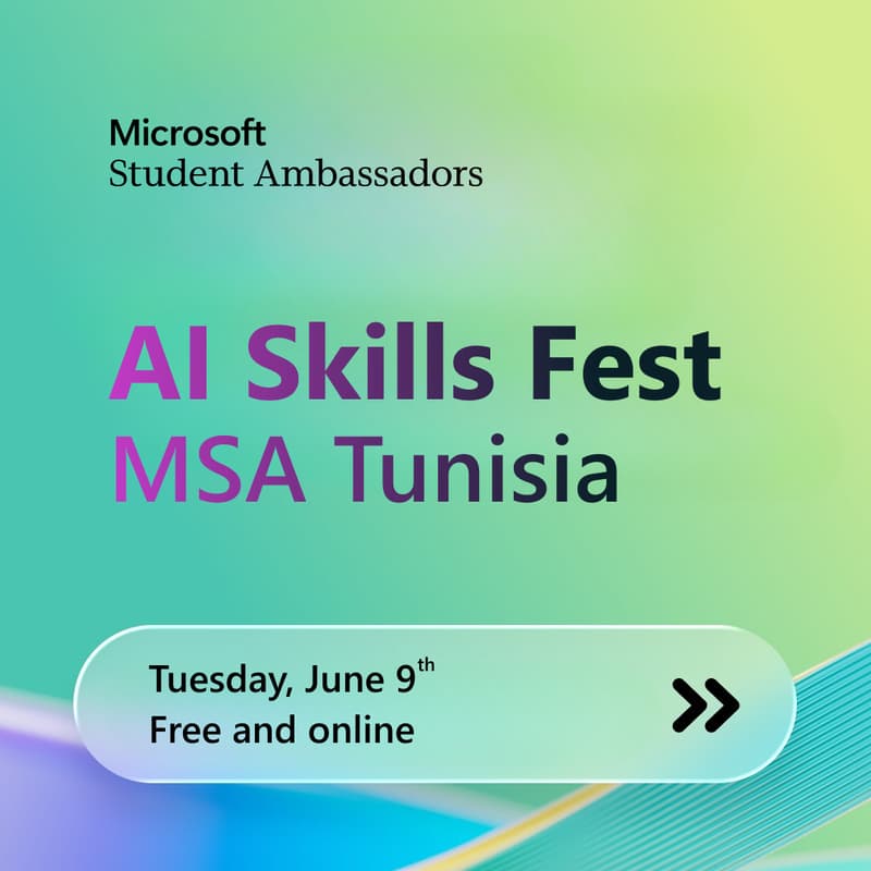 Cover Image for AI Skills Fest 2026 - MSA Tunisia