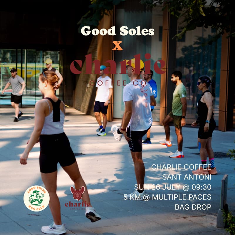 Cover Image for Good Soles X Charlie Coffee - Sunday 5k