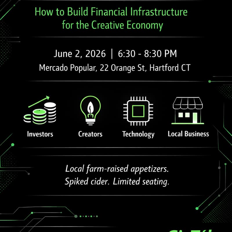 Cover Image for Community FinTech: Building Financial Infrastructure for the Creative Economy #CTTechWeek