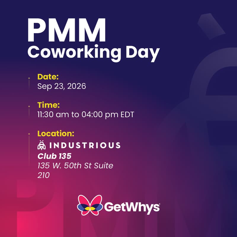 Cover Image for PMM Coworking Day with GetWhys