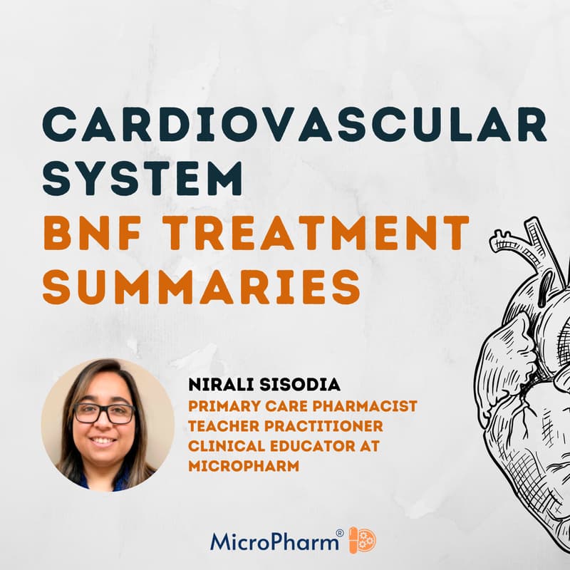 Cover Image for Cardiovascular System: BNF Treatment Summaries - Part 1