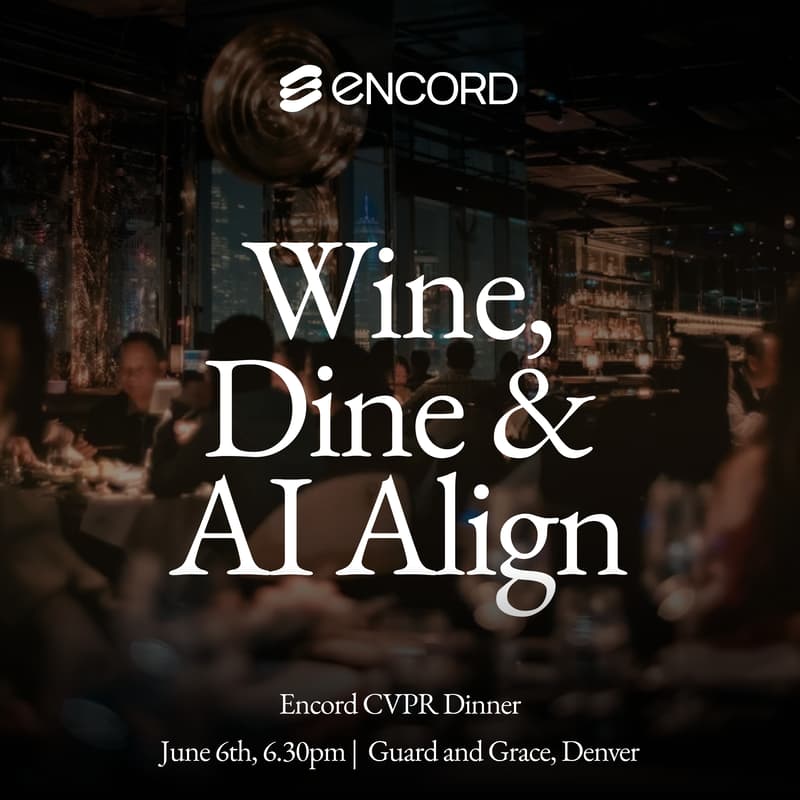 Cover Image for Wine, dine & AI align: Encord in Denver
