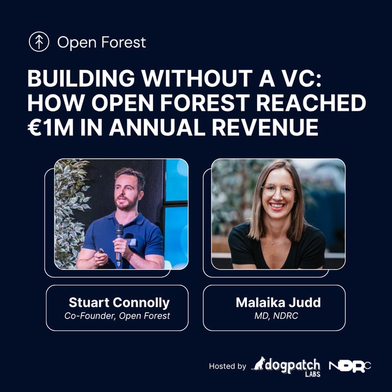 Cover Image for Building without a VC: How Open Forest reached €1M in annual revenue