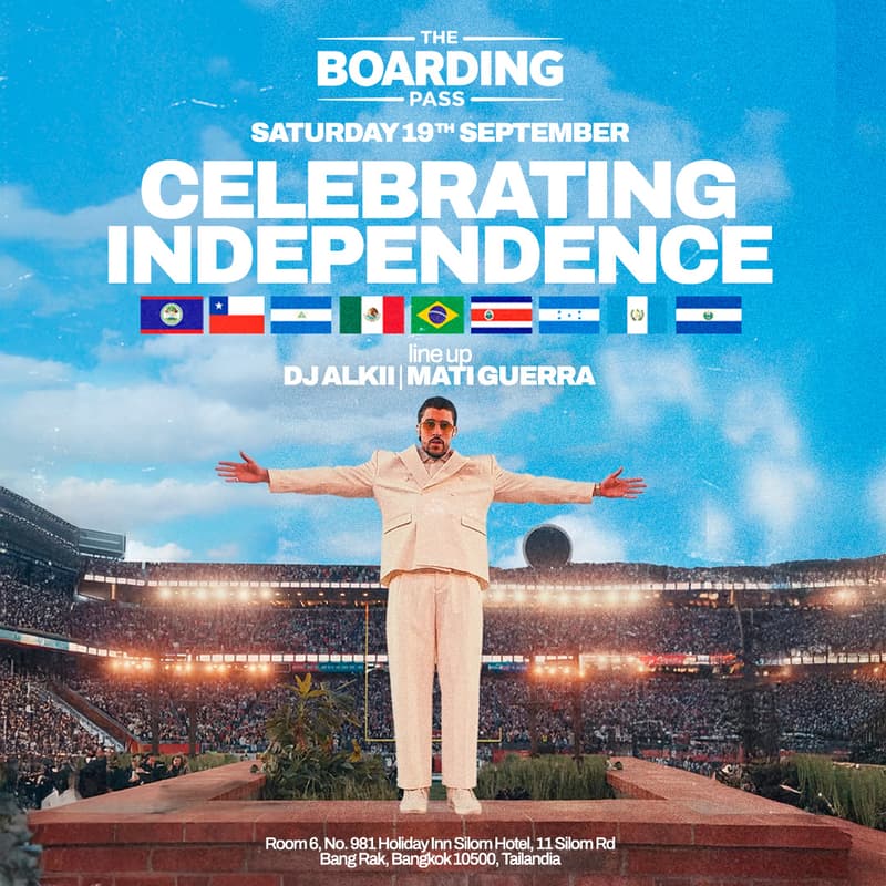 Cover Image for FREE ENTRY • BOARDING PASS • INDEPENDENCE EDITION • SAT SEP 19 • AT REVO
