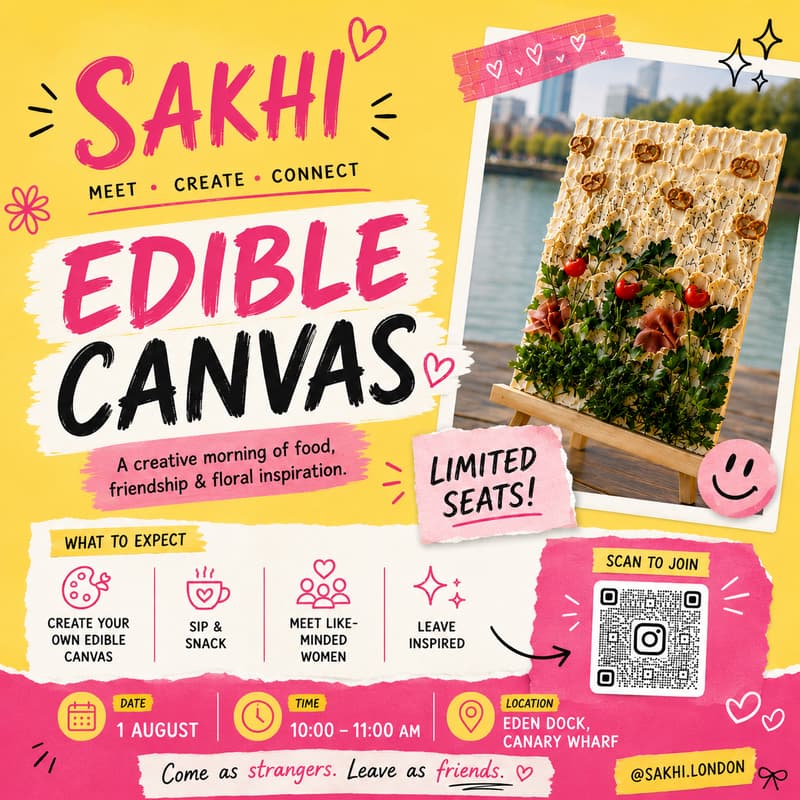 Cover Image for Edible Canvas By The Dock