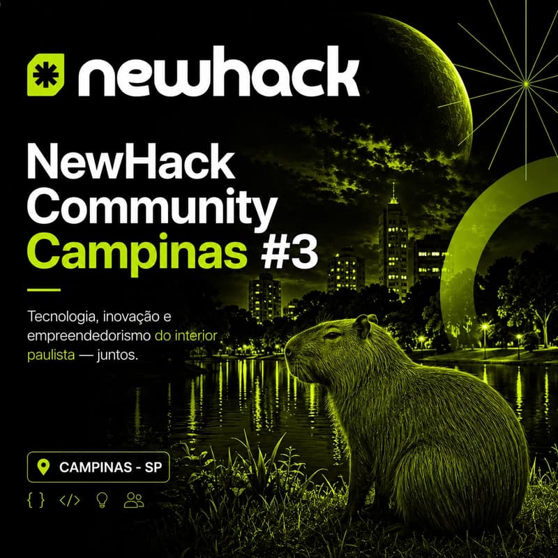 Cover Image for NewHack Community Campinas #3