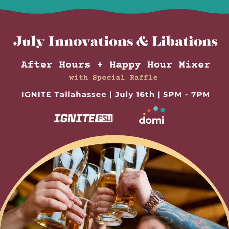 Cover Image for July Innovations & Libations | IGNITE Tallahassee