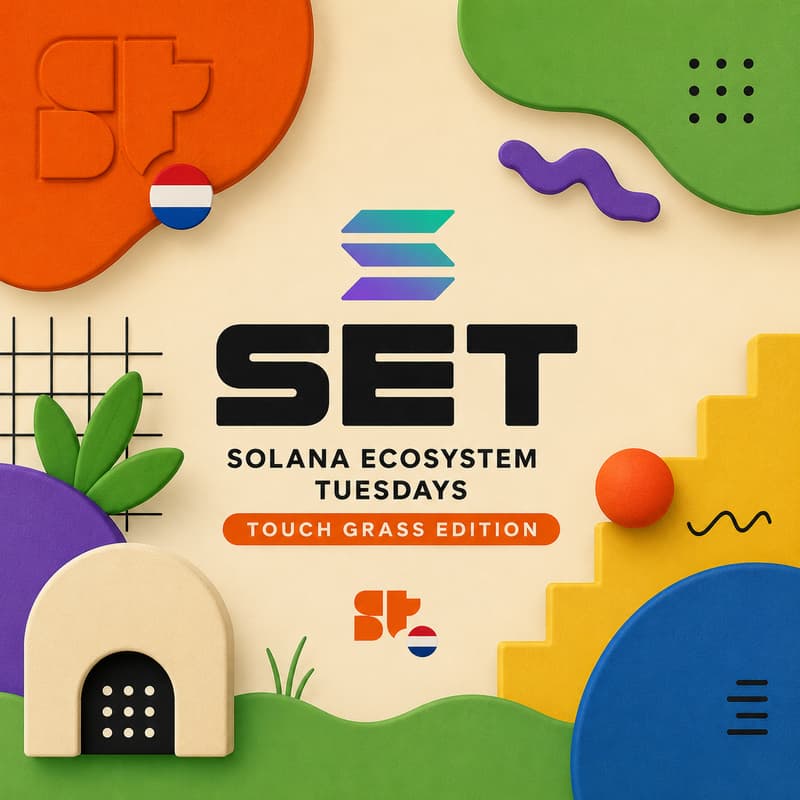 Cover Image for Solana Ecosystem Tuesdays (SET) - Touch Grass Edition